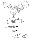 Bosch 0 601 343 003 Gws 9-125 Cs Angle Grinder 230 V / Eu Spare Parts